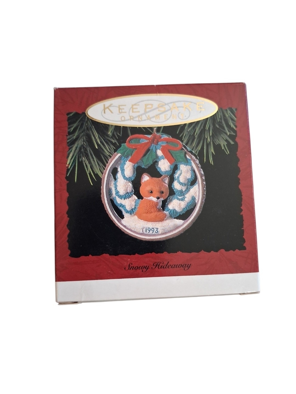 Snowy Hideaway Hallmark Ornament